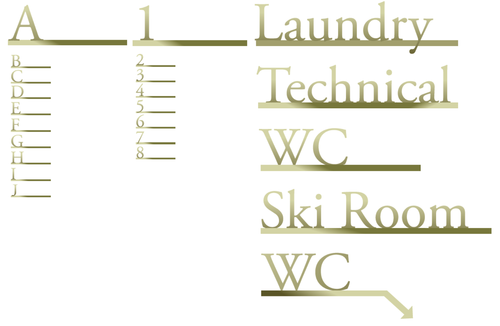 Custom Order: Antiqued Bronze Signage