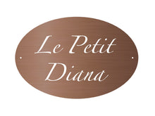 Custom Copper Cutout Text Plaque - Copper Sign with Text Cut Through