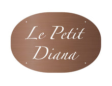 Custom Copper Cutout Text Plaque - Copper Sign with Text Cut Through